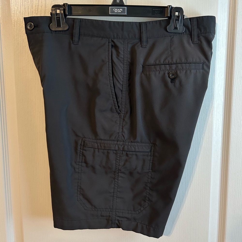 Chaps Dark Gray Cargo Shorts